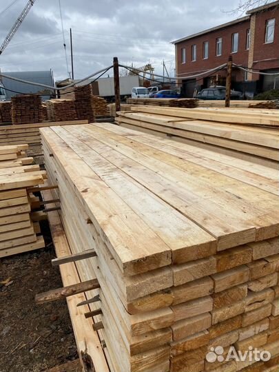 Доска обрезная, брус с доставкой