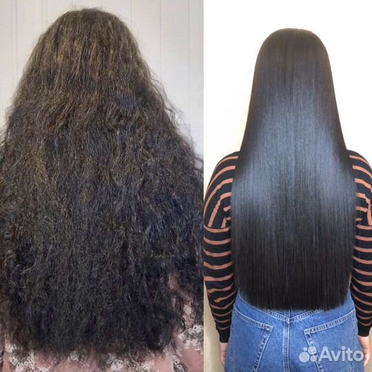 Кератиновое выпрямление, ботокс для волос