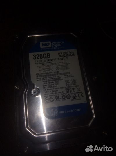 Жесткий диск 320 гб