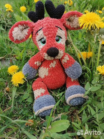 Игрушки, мягкие игрушки, олень