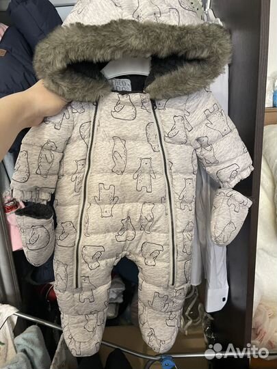 Зимний комбинезон baby go 62