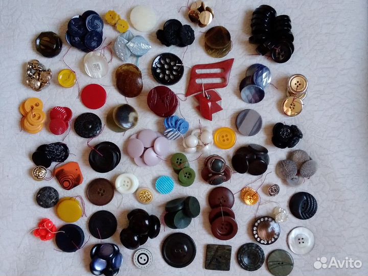 Коллекция пуговиц. Винтаж и другие
