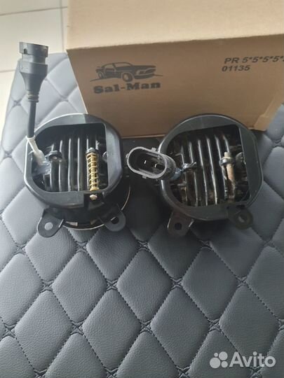 Светодиодные птф sal-man 60w Ваз 2170 приора б/у