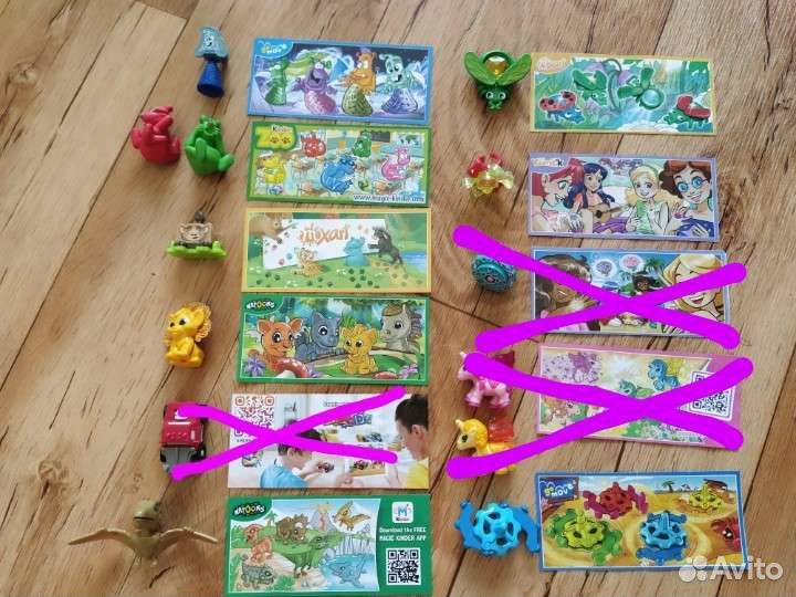 Игрушки из киндера