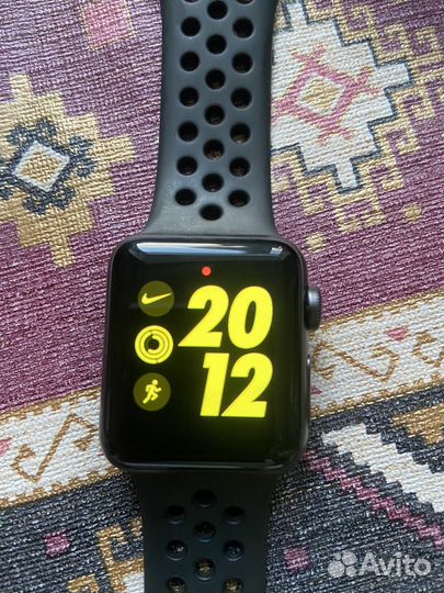 Часы apple watch 3 38 mm nike