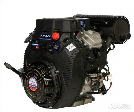 Двигатель бензиновый lifan 2V80F-A 29 л.с, 20А