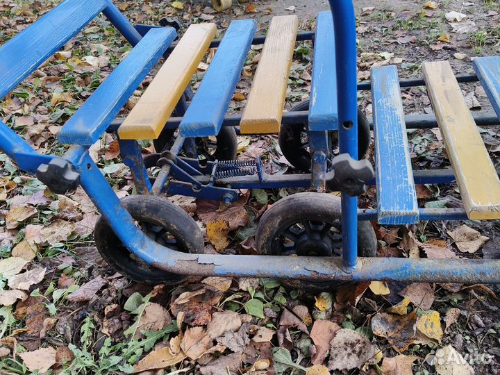 Сани двухместные