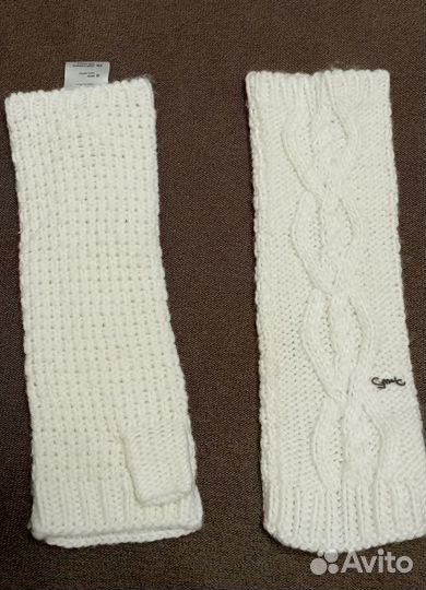 Митенки вязаные