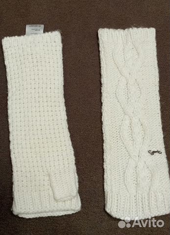 Митенки вязаные