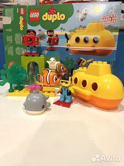 Lego duplo подводный мир