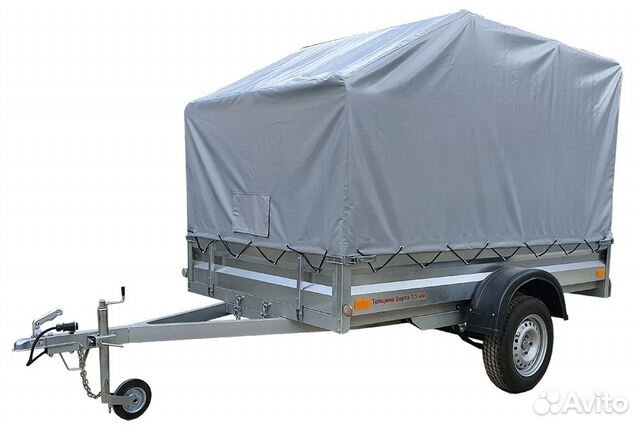 Прицеп легковой Спутник 2,6х1,5 метра.Оцинкованный