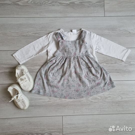 Одежда для девочки 80-86р. Zara, hm, mothercare
