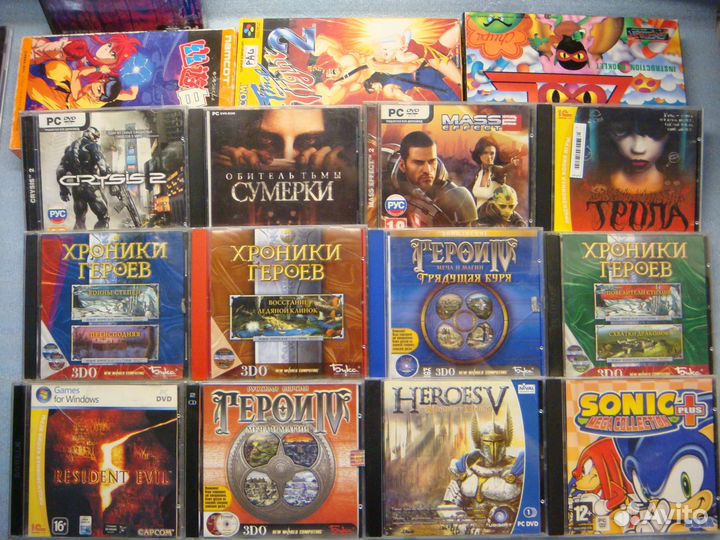 Компьютерные игры диски лицензия