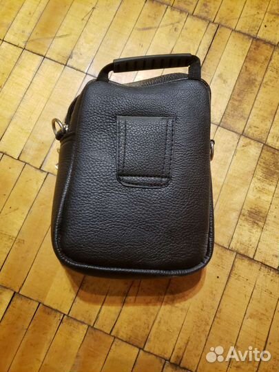 Сумочка с ручкой мужская кожзам