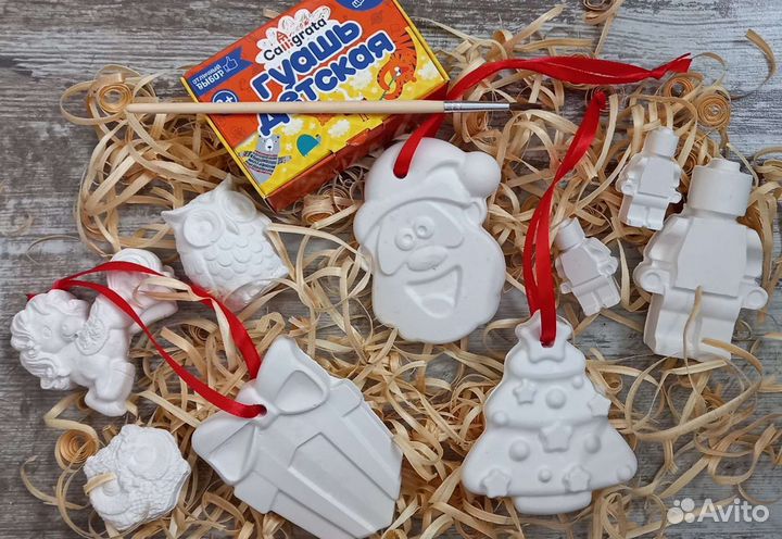 Фигурки из гипса для творчества