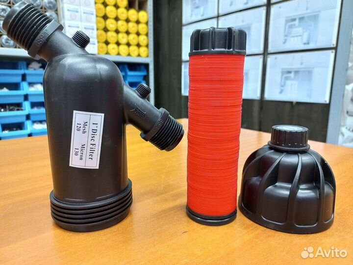 Косой дисковый фильтр, вход/выход -1