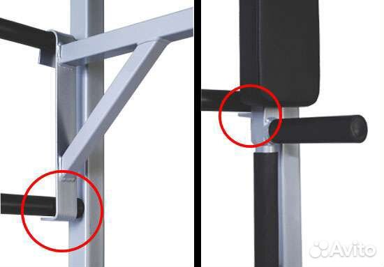 Шведская стенка с турником 3 хвата 250 кг