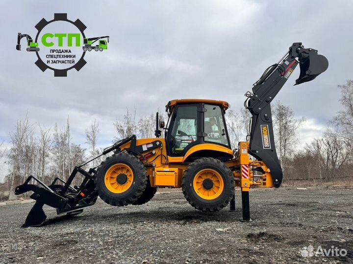 Экскаватор-погрузчик Shanmon 388, 2023