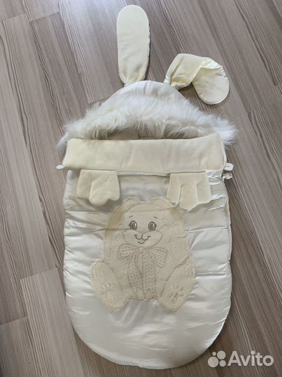 Зимний конверт в коляску