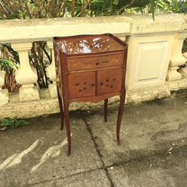 Старинная тумбочка в стиле Людовика XV Маркетри