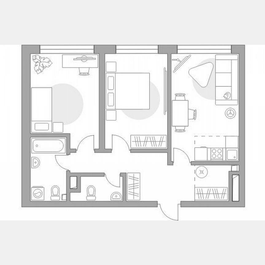 2-к. квартира, 62,5 м², 32/32 эт.