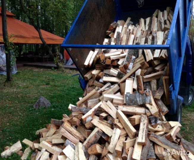 Сухие ольховые дрова