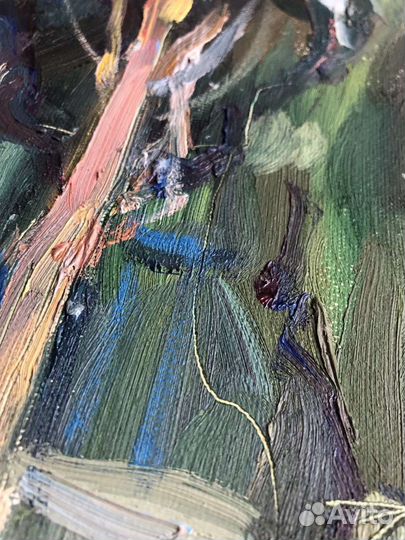 Картина маслом на холсте пейзаж