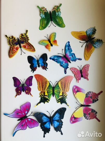 Бабочки для интерьера и декора