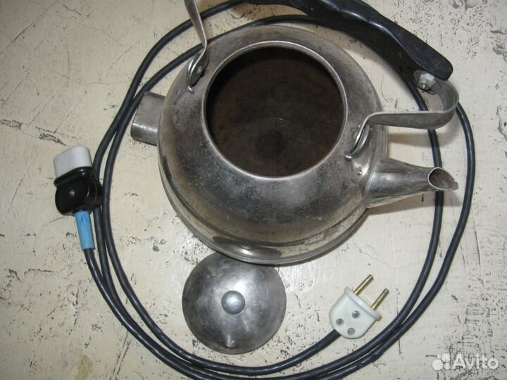 Стальной электрический чайник. СССР