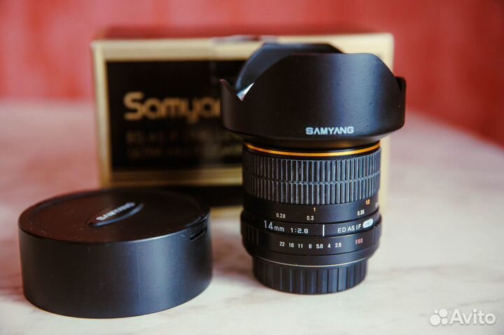 Samyang 14mm f 2.8 Canon