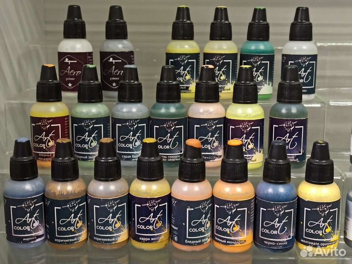 Акриловые краски Pacific88 и другие