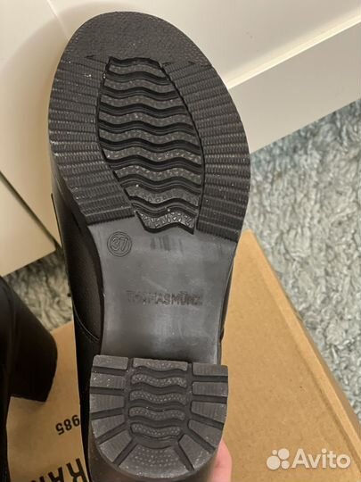 Ботильоны с мехом Thomas Munz новые