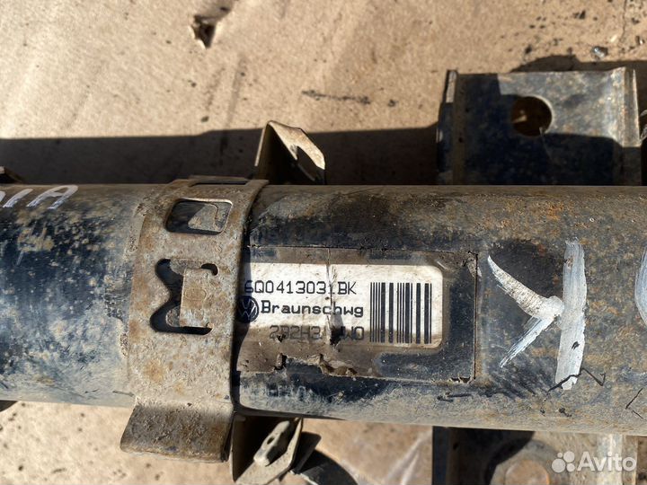 Стойка в сборе передняя правая skoda fabia