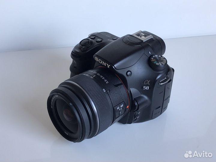 Sony Alpha A58 Kit 18-55 / 20мп, full-hd