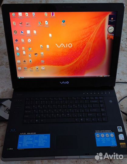 Премиальный мощный ноутбук Sony vaio VGN-AR31SR
