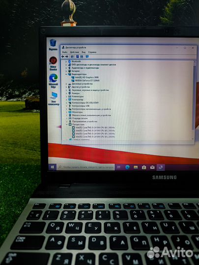 Мощный ноутбук Samsung для игр и работы