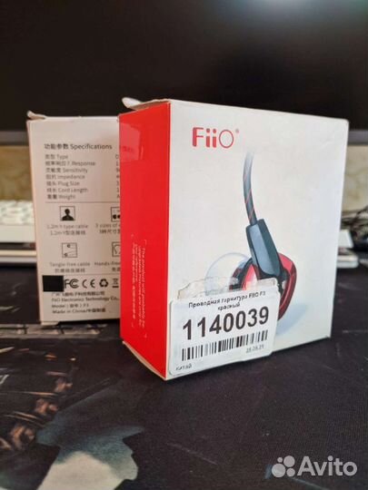 Наушники Fiio F3