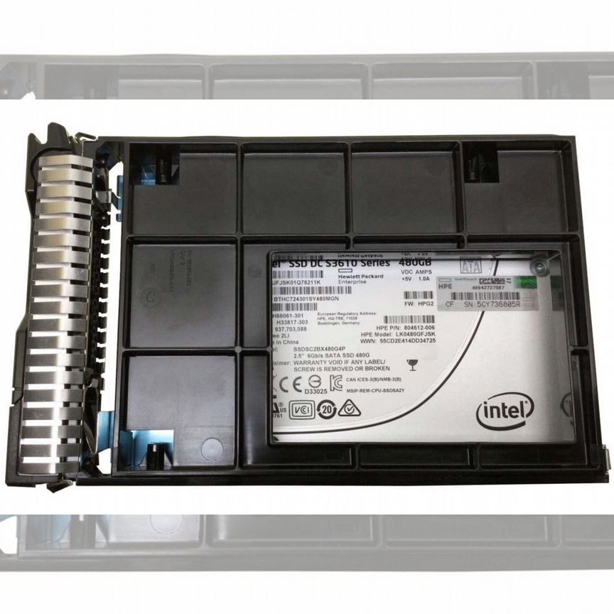 [878847-001] Жесткий Диск Hp 480gb Sata3 3,5" Ssd 878847-001