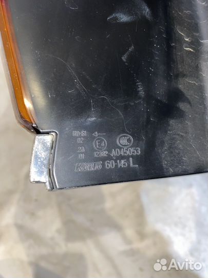 Lexus lx 07- Фонари левый Наружный + Внутренний