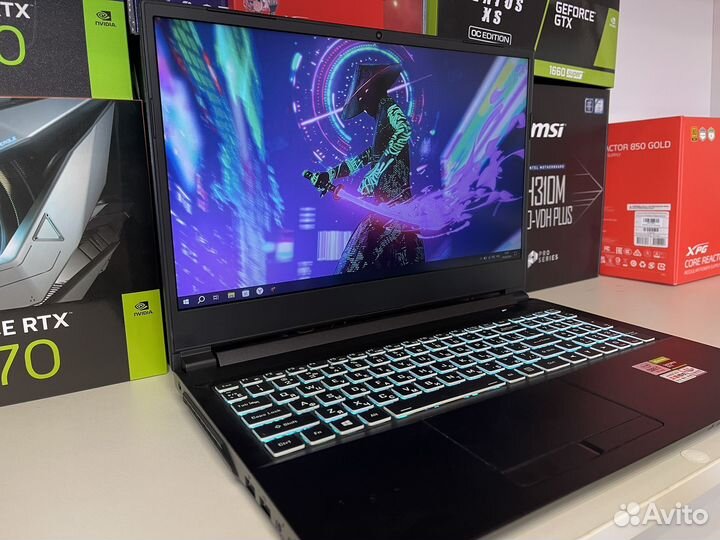 Мощный игровой ноутбук с гарантией