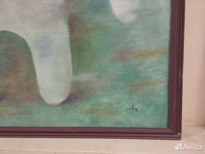 Картина. Живопись маслом. Интерьер. Художник