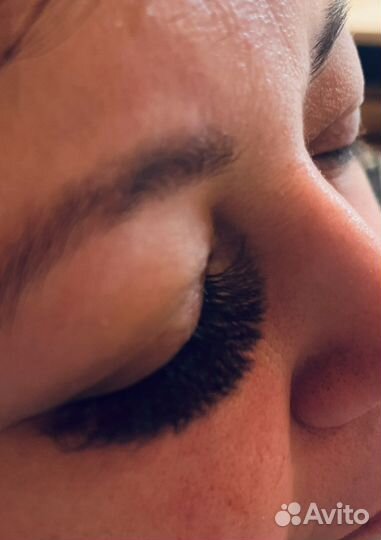 Наращивание ресниц с выездом на дом