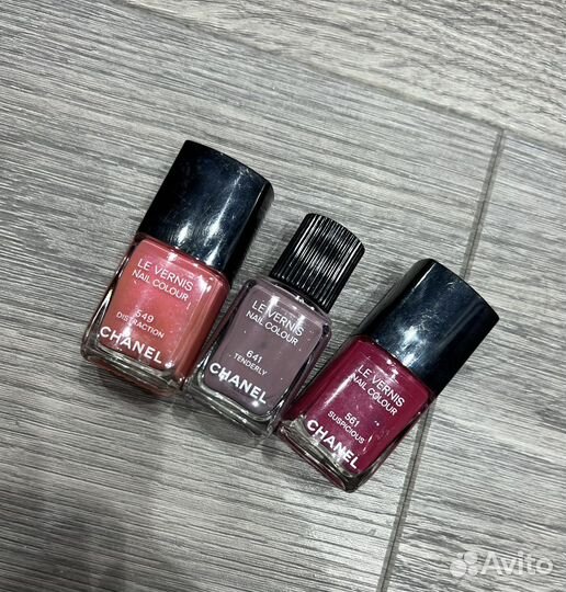 Набор лаков для ногтей Chanel