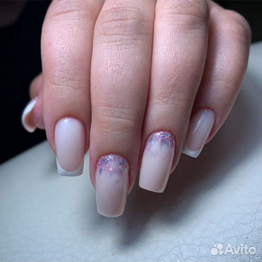 Наращивание ногтей, гель -лак,укрепление гелем