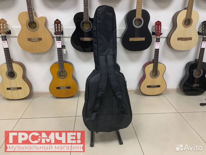 Чехол для гитары утепленный с 2 карманами