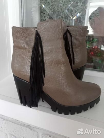 Ботильоны зимние