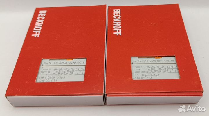 EL2809 Модуль дискретного вывода ethercat