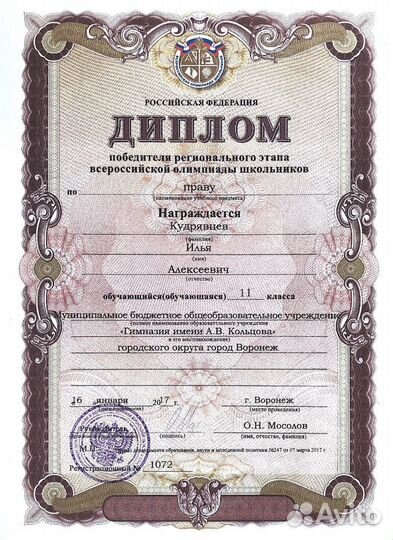 Репетитор по праву, истории и обществознанию