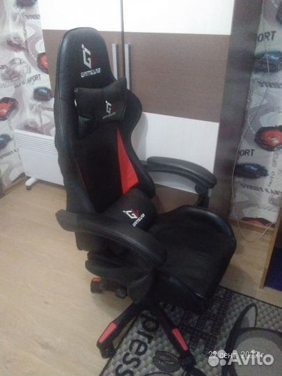 Игровое кресло gamelab tetra, Red