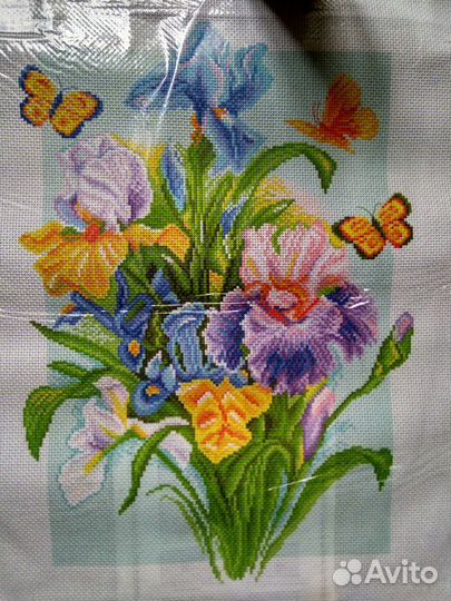 Канва для вышивания с рисунком